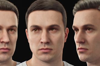 design 3d metahuman hair realistic hair xgen groom  metahuman clothing in ue5