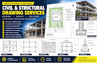 be your civil structural engineer for foundation and concrete design