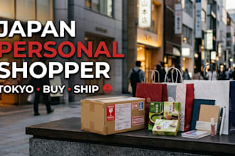 be your japan personal shopper, buy and ship exclusive items