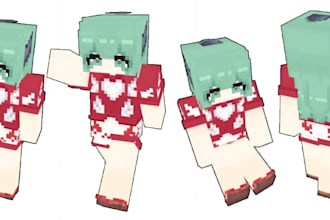 create custom minecraft skins for bedrock and java