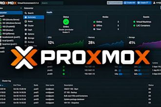 install proxmox, vmware, hyperv, truenas, docker, xcpng, vps and virtual server