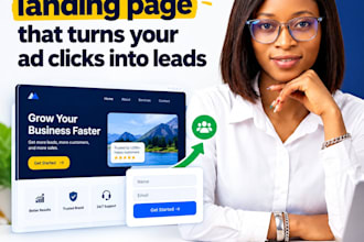 landing page design lead gen landing high converting ad landing page opt in page