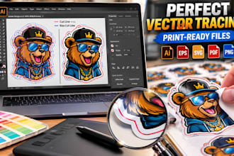 do sticker die cut, kiss cut lines, cutline vector files for print production