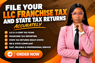 file your llc franchise tax and state tax returns accurately