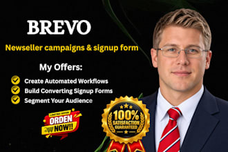 setup brevo email marketing automation sales funnel email workflows
