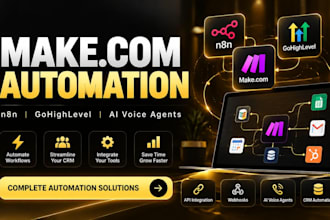 make com automation, gmail workflows and ai integrations