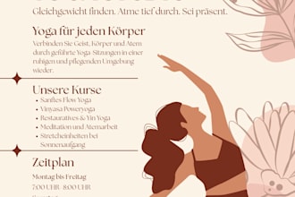 design professional flyers and posters in canva
