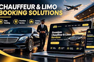 build a luxury chauffeur limo website with online booking system