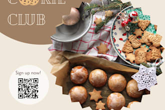 design flyers, posters, and invitation cards