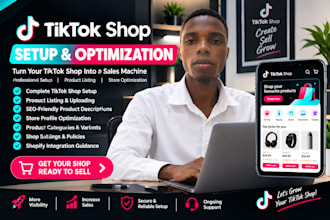 set up and optimize your tiktok shop