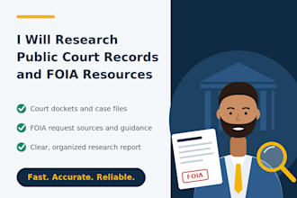 research public court records and foia resources