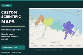 create professional scientific maps using qgis