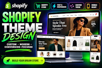 shopify theme design store design website custom shopify theme expert