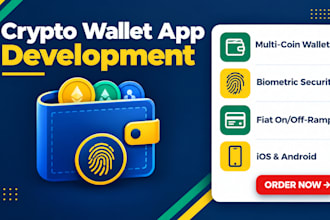 build crypto wallet app banking payment app fintech app crypto app exchange app