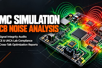 run emc emi simulations and signal integrity pcb analysis