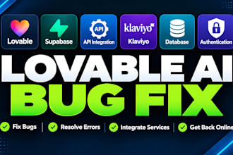 fix lovable ai website lovable supabase lovable bug fix ai developer integration
