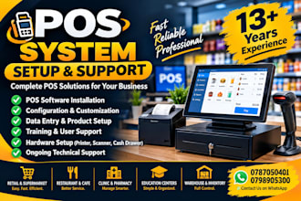develop a custom web based pos system and billing software
