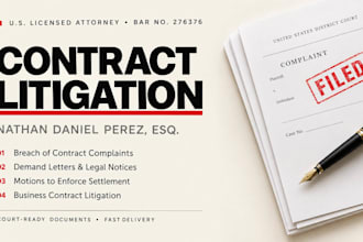 draft a motion to enforce a settlement agreement as a US attorney