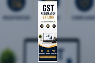 assist with gst, trademark,  msme registration, returns and compliance in india
