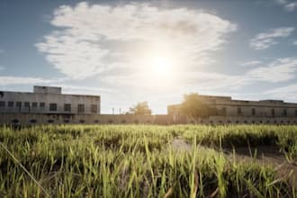 create ue5 modular game environments 3d assets level design props building