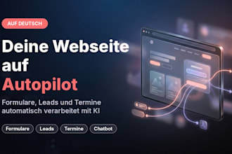automate your website forms and leads with n8n and ai, german speaking