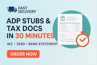 do stubs , adp and w2 for you and your employee