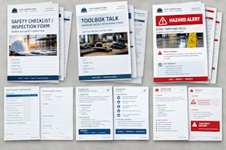 develop toolbox talks or hazard alerts for your company