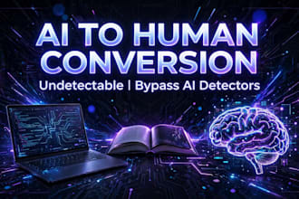 humanize ai books and texts
