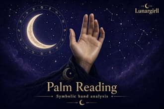 write a symbolic palm reading from your photo