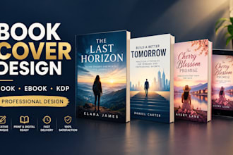 professional and compelling creative book cover ebook  print paperback cover