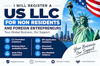form a US llc for non residents and foreign entrepreneurs
