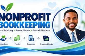organize nonprofit books and track funds in quickbooks
