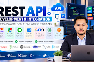 develop secure rest API for your web or mobile application