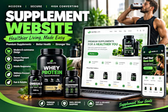 build a supplement woocommerce store for your nutraceutical brand