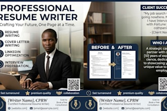 write, rewrite, or optimize a professional, ats friendly resume designed to help