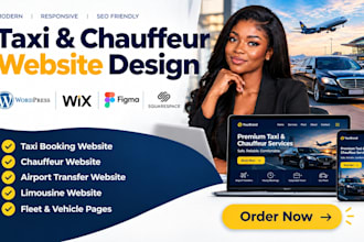 create luxury chauffeur website chauffeur booking, limo limousine website