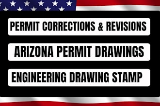do city permit drawings as arizona architect for engineering plans as engineer