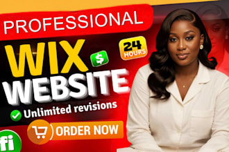 design redesign develop wix websites ecommerce real estate course website
