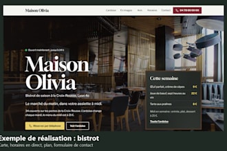 créer votre site vitrine professionnel en 3 jours