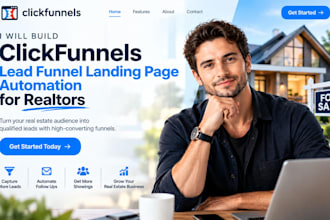 build clickfunnels booking funnel landing page automation for dentists