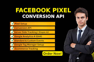 set up meta pixel and conversion API tracking