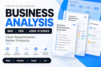 create brd, frd and business requirements documentation