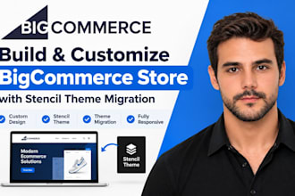 build and customize bigcommerce store with stencil theme migration