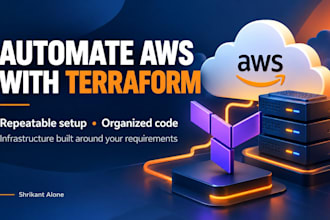 set up AWS cloud infrastructure with ec2 vpc s3 rds and terraform