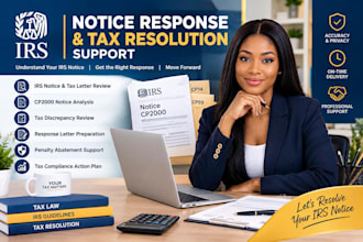 respond to irs notices and provide tax resolution support