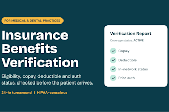verify insurance eligibility and benefits for your practice