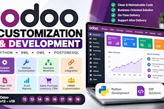 customize and develop your odoo erp with python