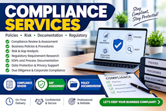 provide professional compliance services, compliance review and documentation