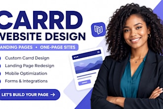 build carrd website design redesign carrd website, design landing page carrd co