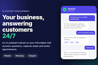build ai automations and chatbots to connect your business